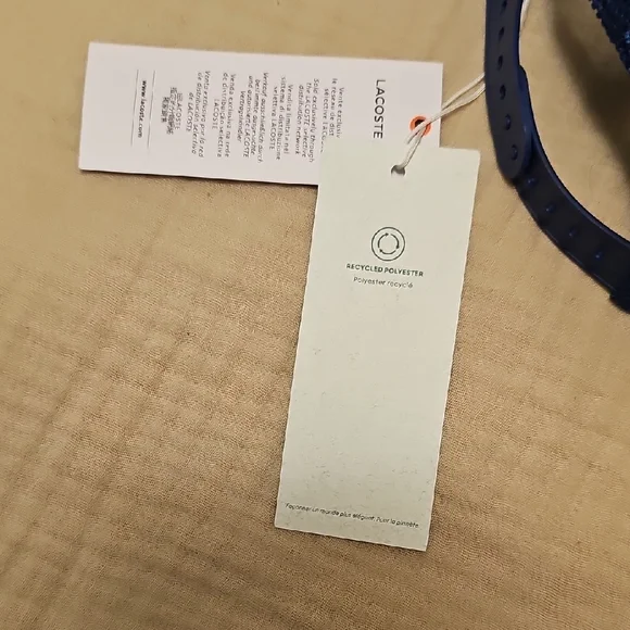 Lacoste Unisex Lightweight Neoprene Trucker Hat - Picture 8 of 9